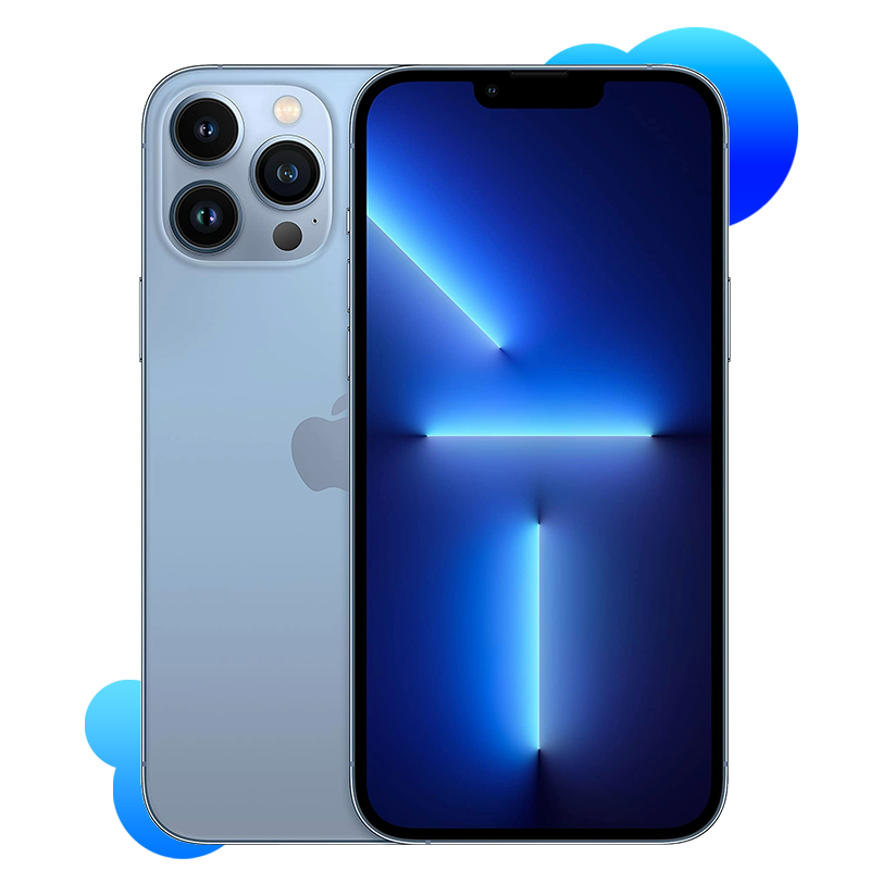 13 pro bleu
